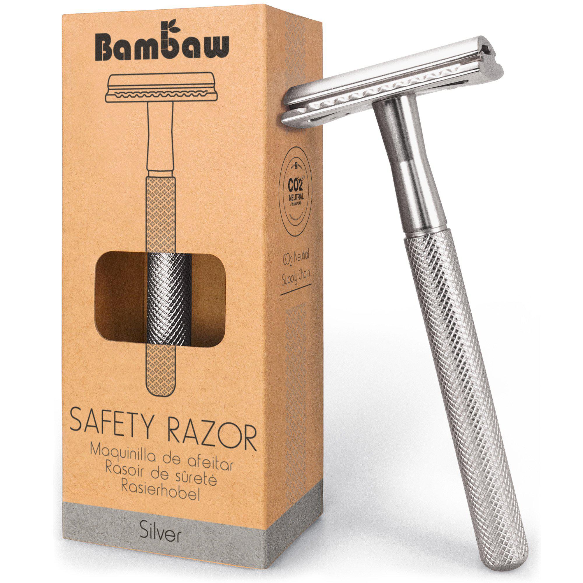 Metal Safety Razor - The Plastic Free Co.